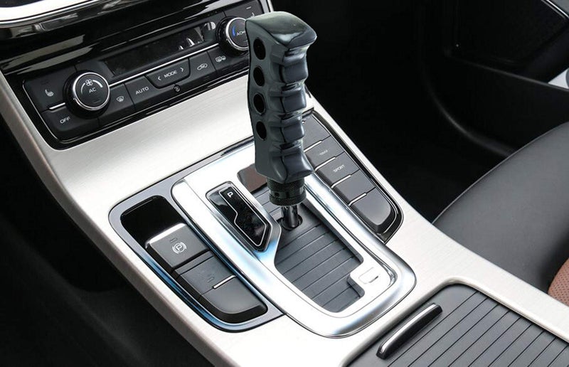 Abfer Handle Grip Shift Knob Unique Gear Stick Shifter Knobs Replacement Shifting Head Lever for Manual Automatic Vehicle Truck (Black) - Image 3
